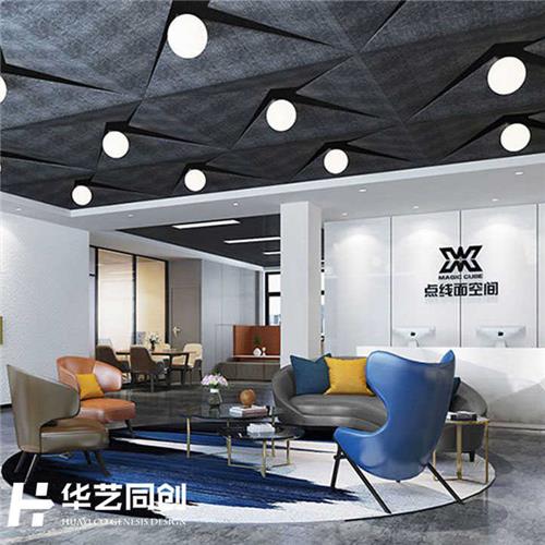 展廳裝修 | 觀瀾點(diǎn)線面展廳裝修效果圖